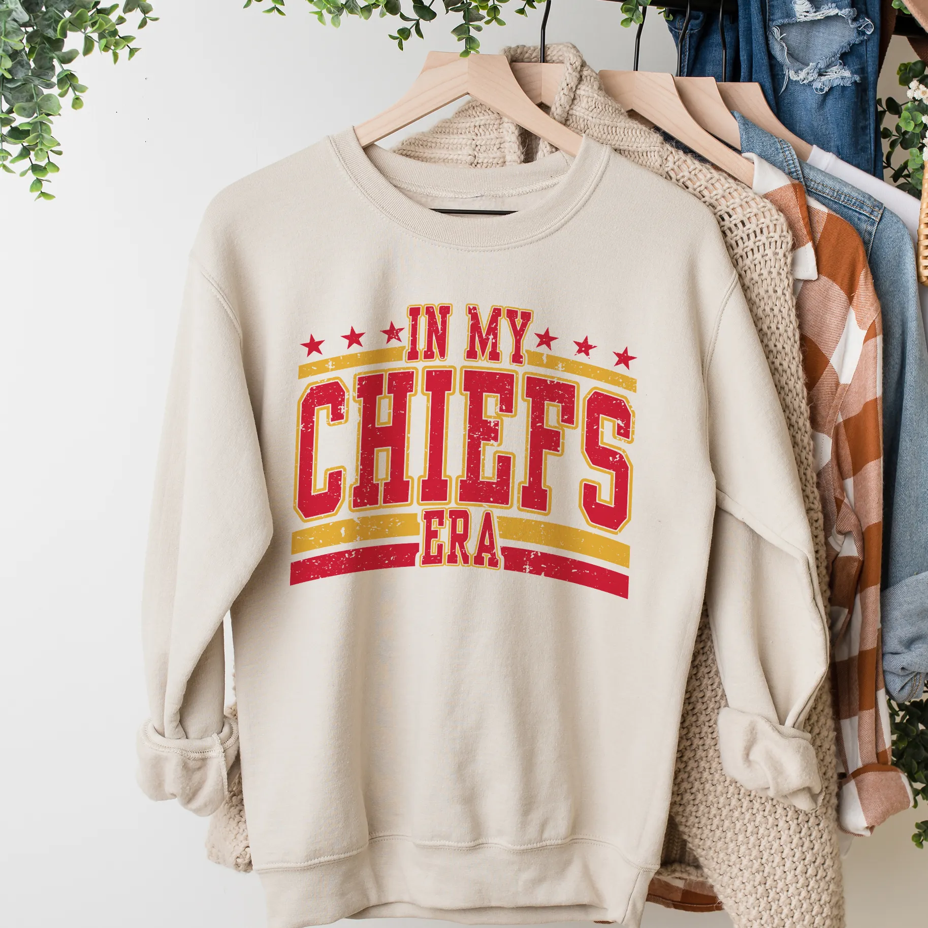 In My Chiefs Era Tee or Crewneck