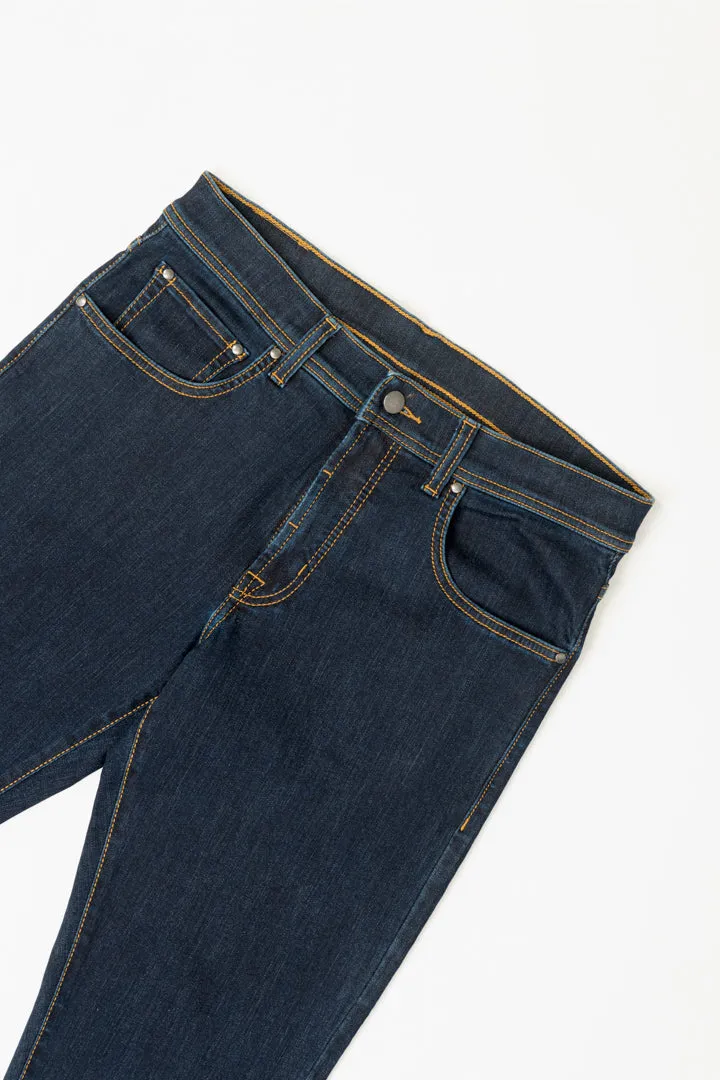 Indigo Blue Power-Stretch Slim Fit Jeans