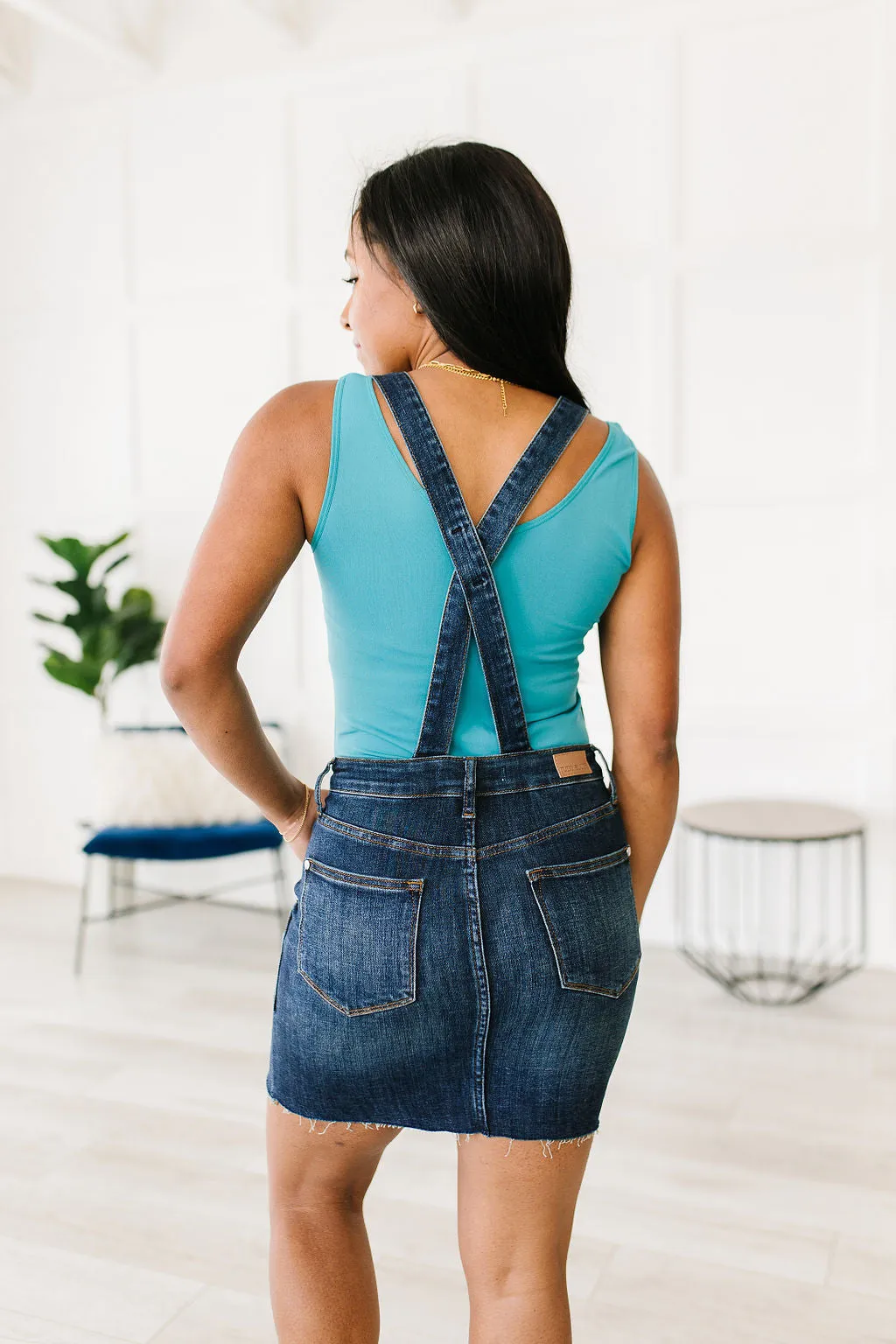 Judy Blue Nia Denim Overall Dress