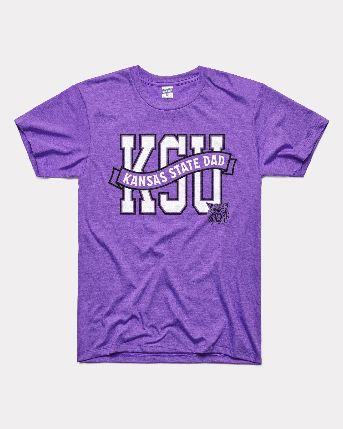 K-State Dad Heather Purple T-Shirt