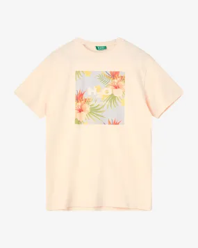 Key West Lyø Tee - Light Peach