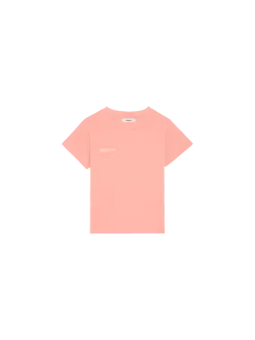 Kids' Fruitful 365 Organic Cotton T-shirt—grapefruit pink