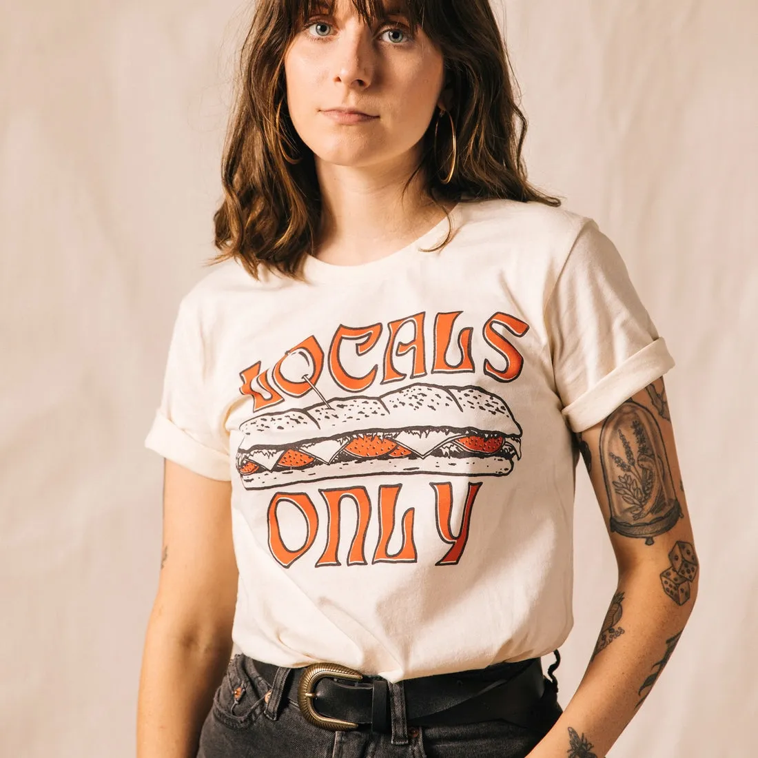 Locals Only Hoagie Graphic Tee