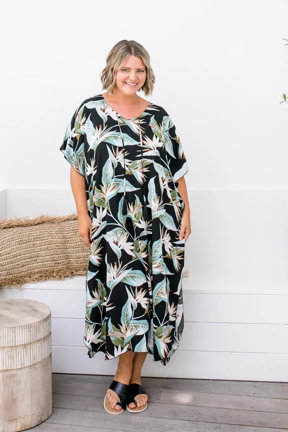 Long Kaftan Dress - Zoey