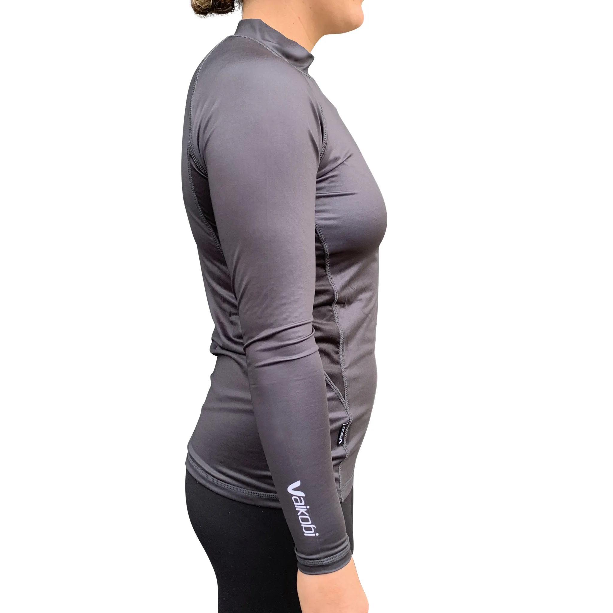 Long Sleeve Rash Top - Charcoal