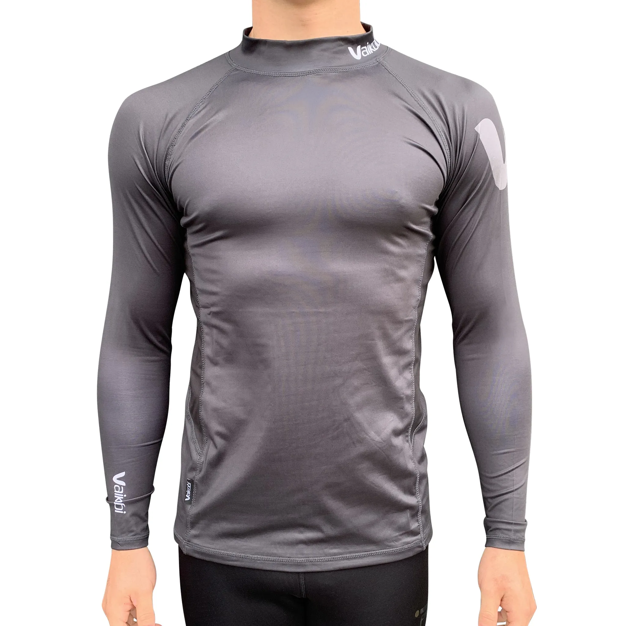 Long Sleeve Rash Top - Charcoal