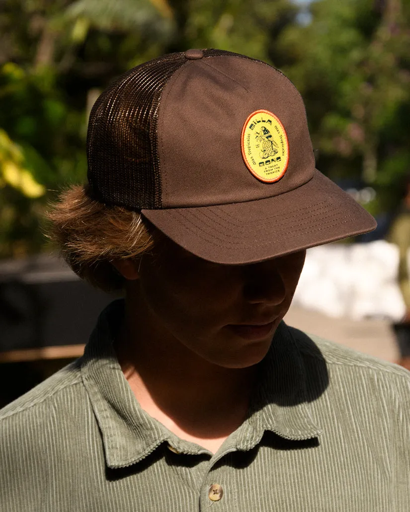 Lounge Trucker Hat - Dark Brown