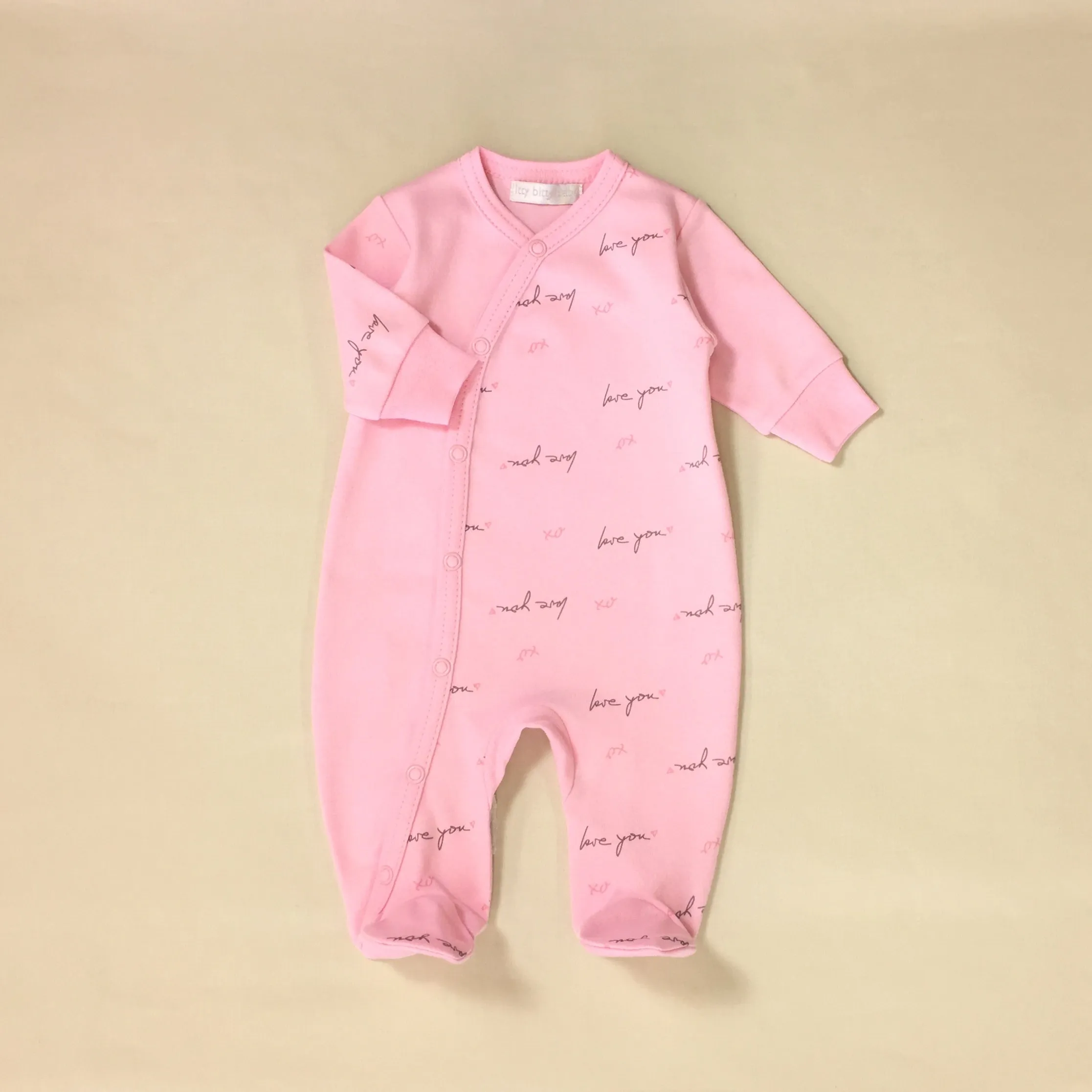 Love You ♥ Pink Layette Set