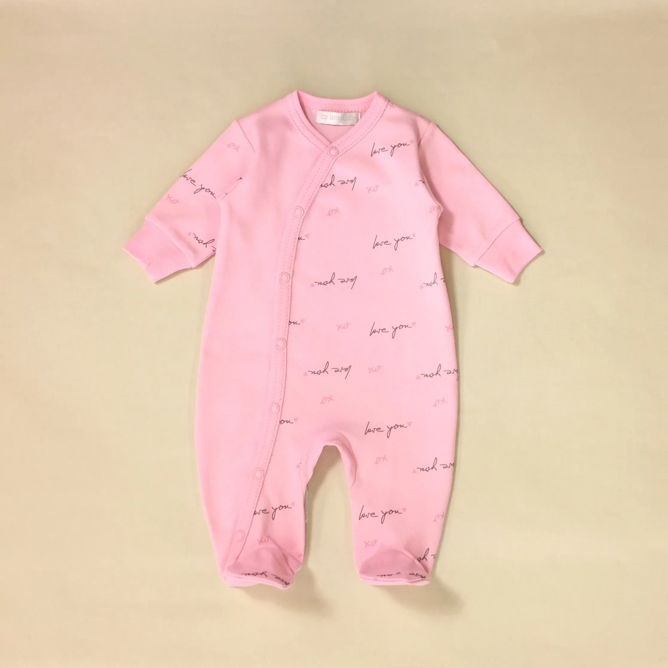 Love You ♥ Pink Layette Set