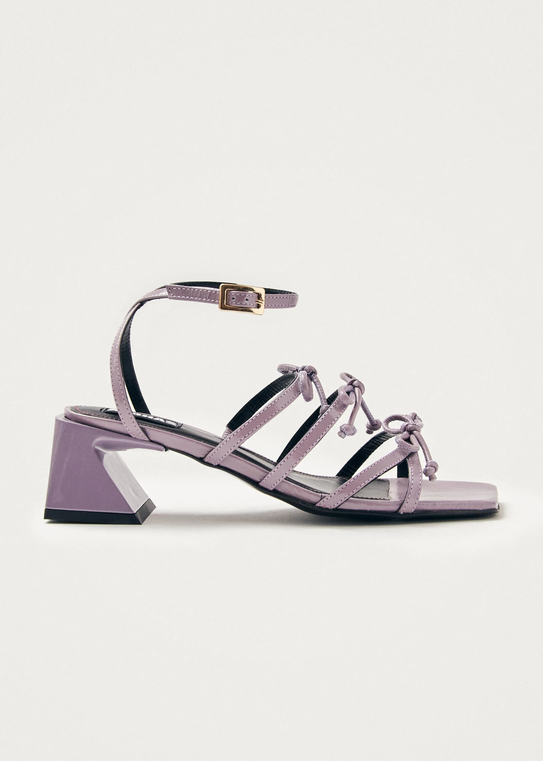 Luzelle Onix Mauve Leather Sandals