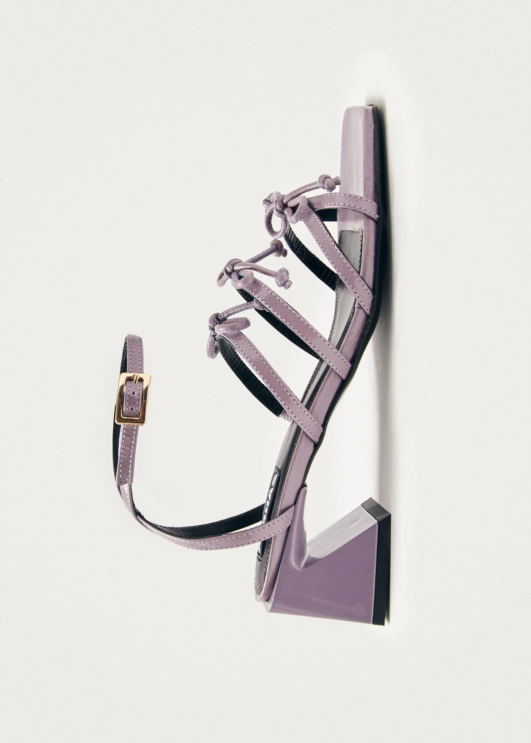 Luzelle Onix Mauve Leather Sandals