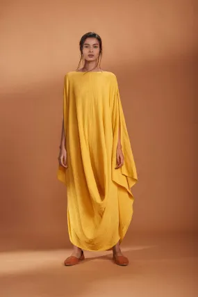 MATI COWL DRESS YELLOW