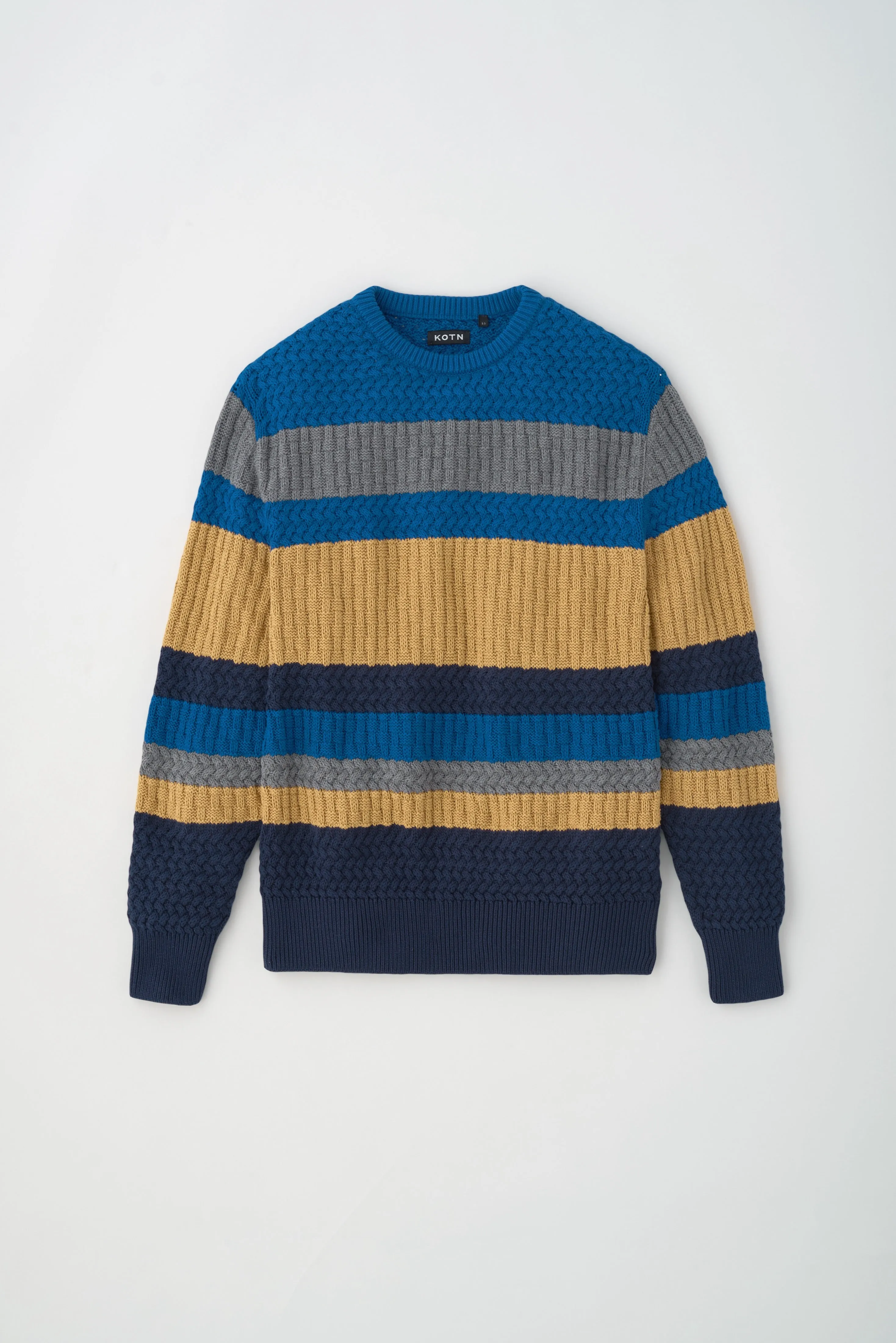 Men's Namat Sweater in Blue Lotus