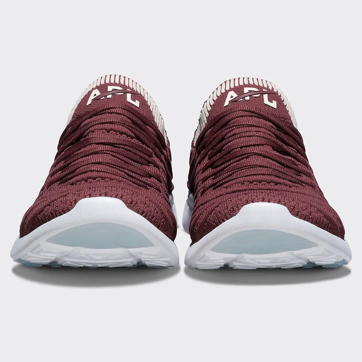 Men's TechLoom Wave Burgundy / Creme / Ribbed