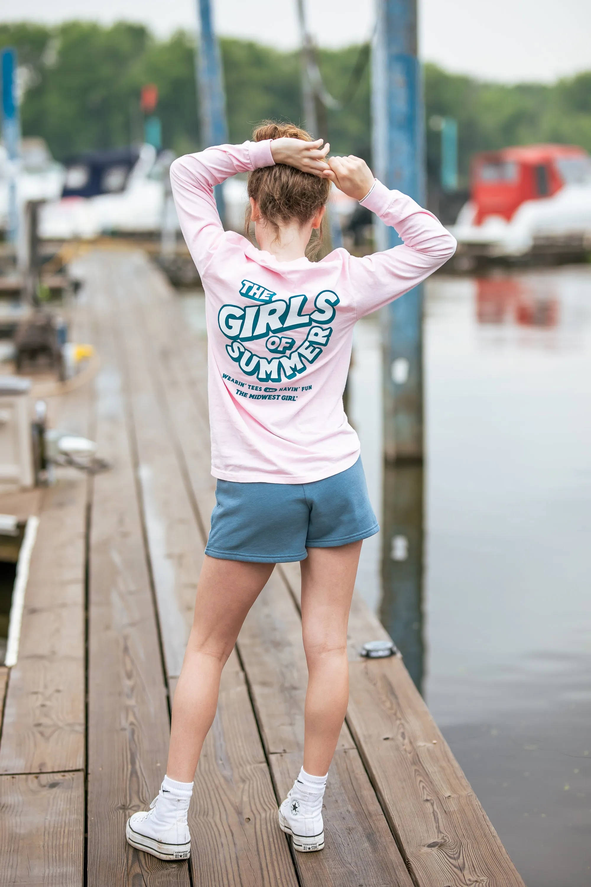 Midwest Girl Summer Long Sleeve in Blossom (FINAL SALE)