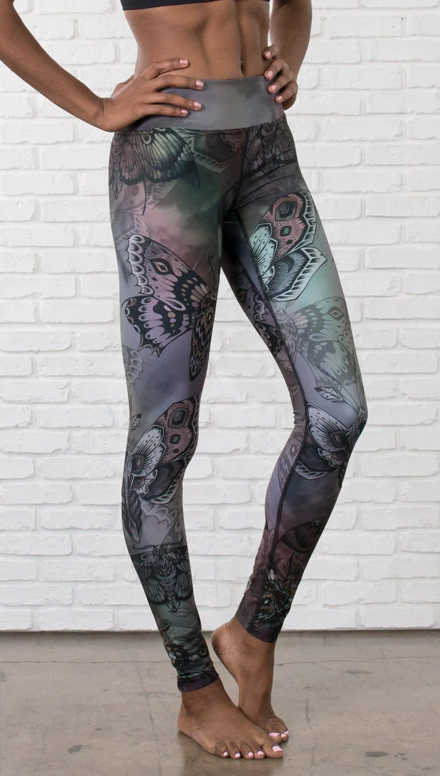 Moths - Full Length Triathlon Leggings