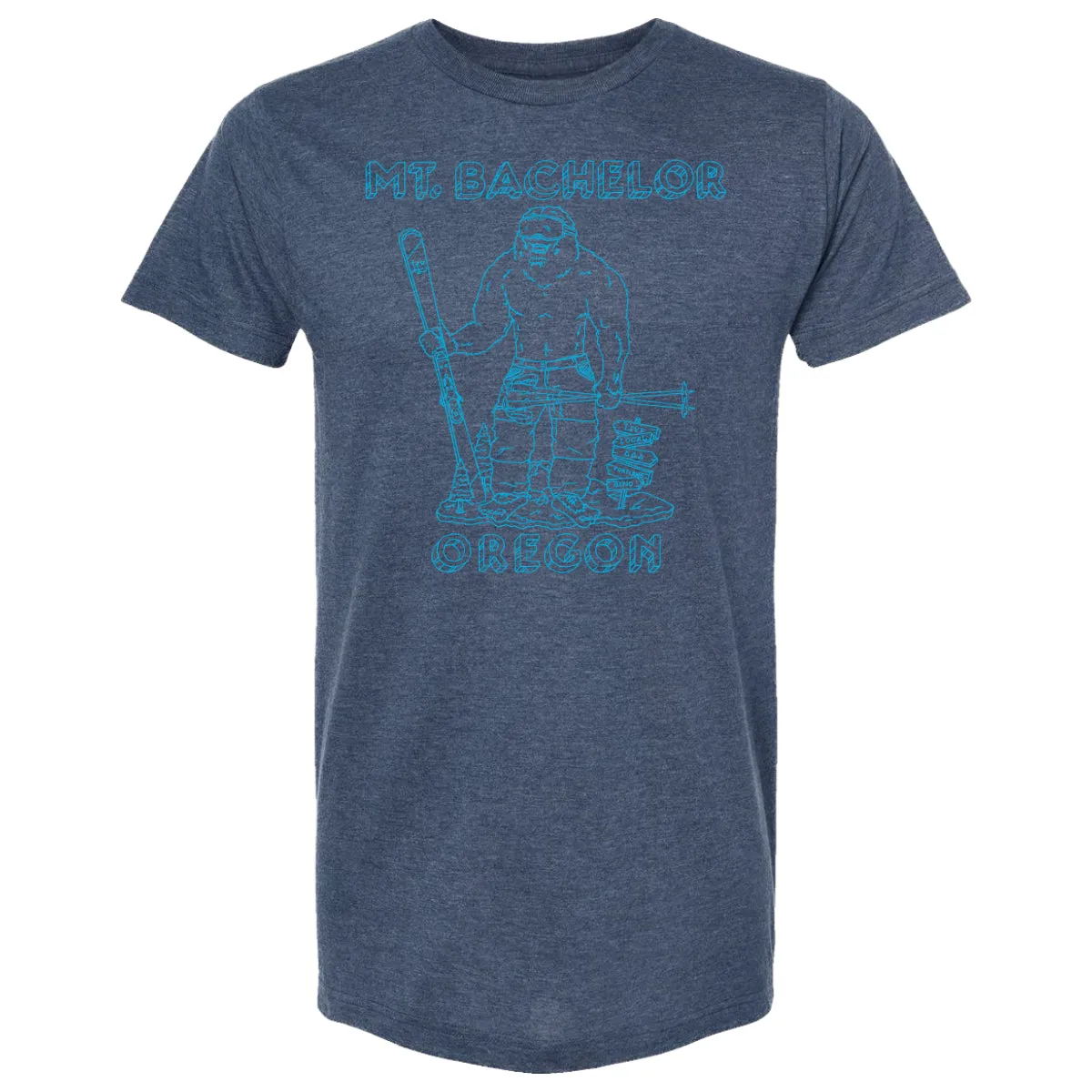 Mt. Bachelor Bigfoot Ski T-Shirt