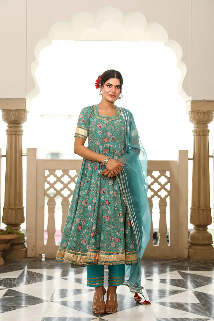 Nayanika anarkali Suit Set