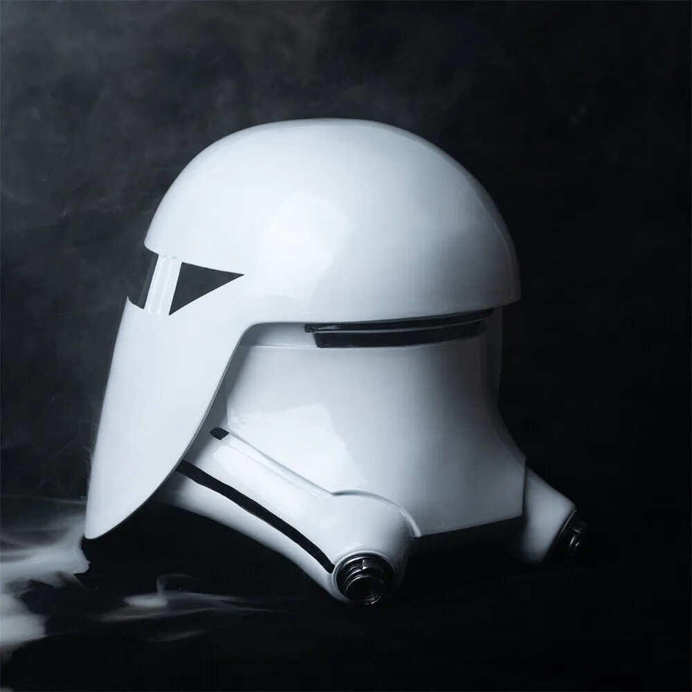 【Neu eingetroffen】Xcoser Star Wars First Order Snowtrooper Helm Cosplay Prop Resin Replik