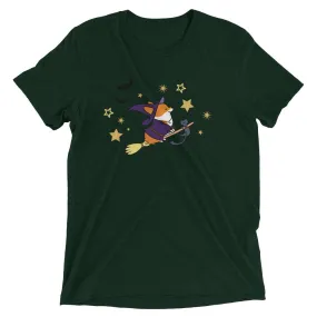 NEW! "Bewitched Corgi" Vintage T-Shirt | Halloween Collection