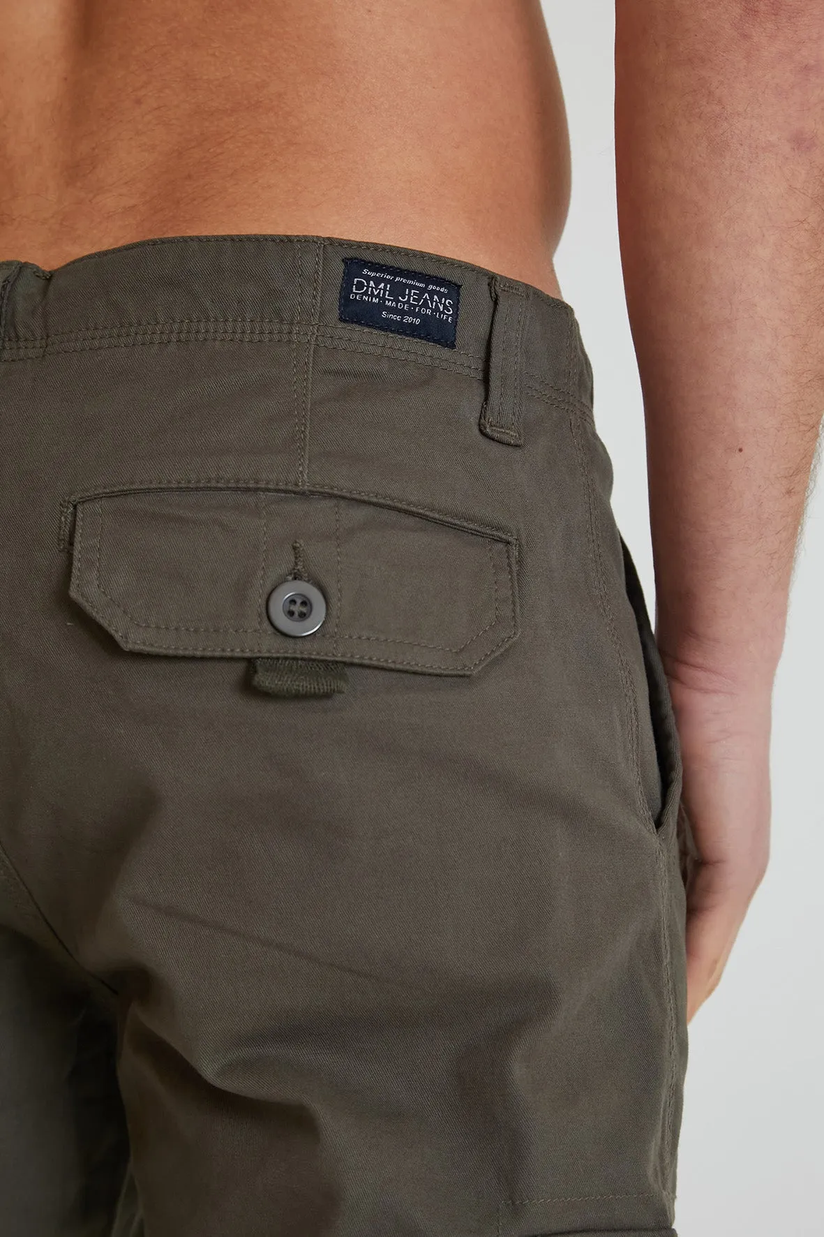 Nighthawk cargo pant in premium cotton twill - Olive