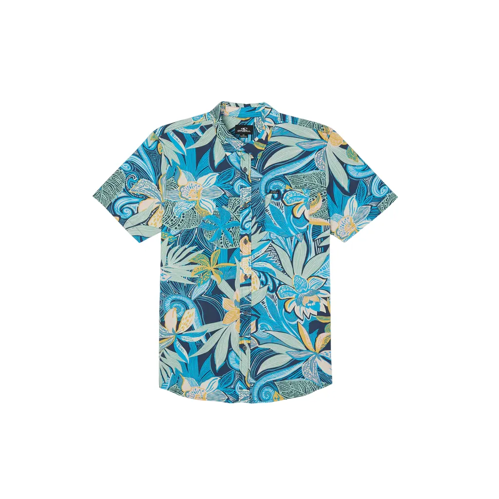 O'Neill Men's Oasis Eco Short Sleeve Modern Shirt - Past Season