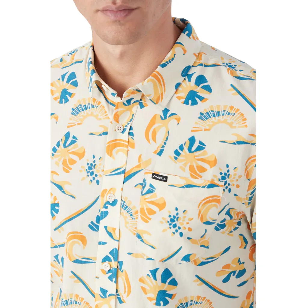 O'Neill Men's Oasis Eco Short Sleeve Modern Shirt - Past Season