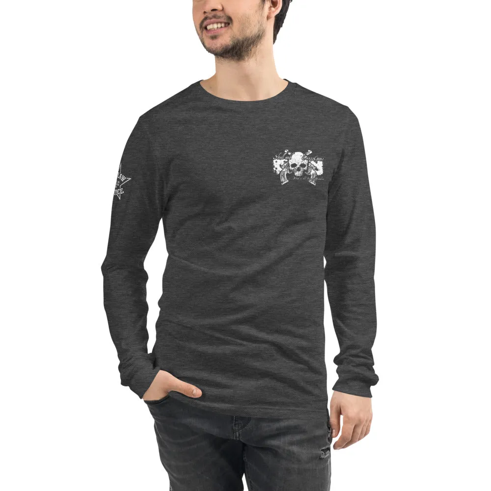 Outlaw Justice - for the rule-breakers and freedom seekers Unisex Long Sleeve Tee