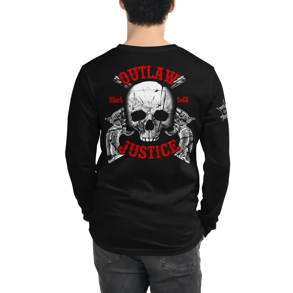 Outlaw Justice - for the rule-breakers and freedom seekers Unisex Long Sleeve Tee