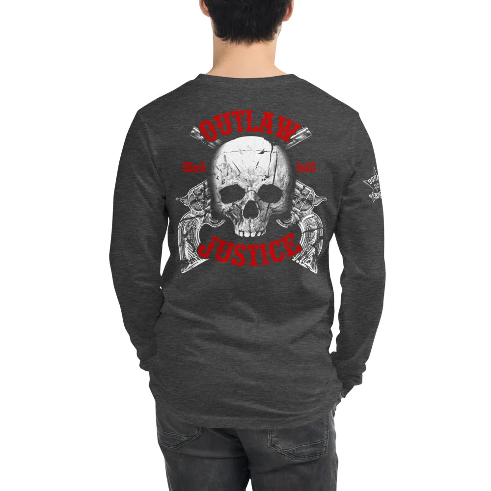 Outlaw Justice - for the rule-breakers and freedom seekers Unisex Long Sleeve Tee