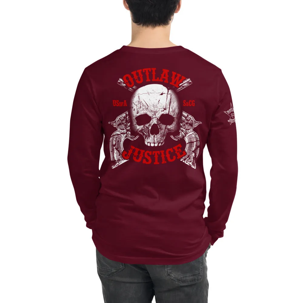 Outlaw Justice - for the rule-breakers and freedom seekers Unisex Long Sleeve Tee