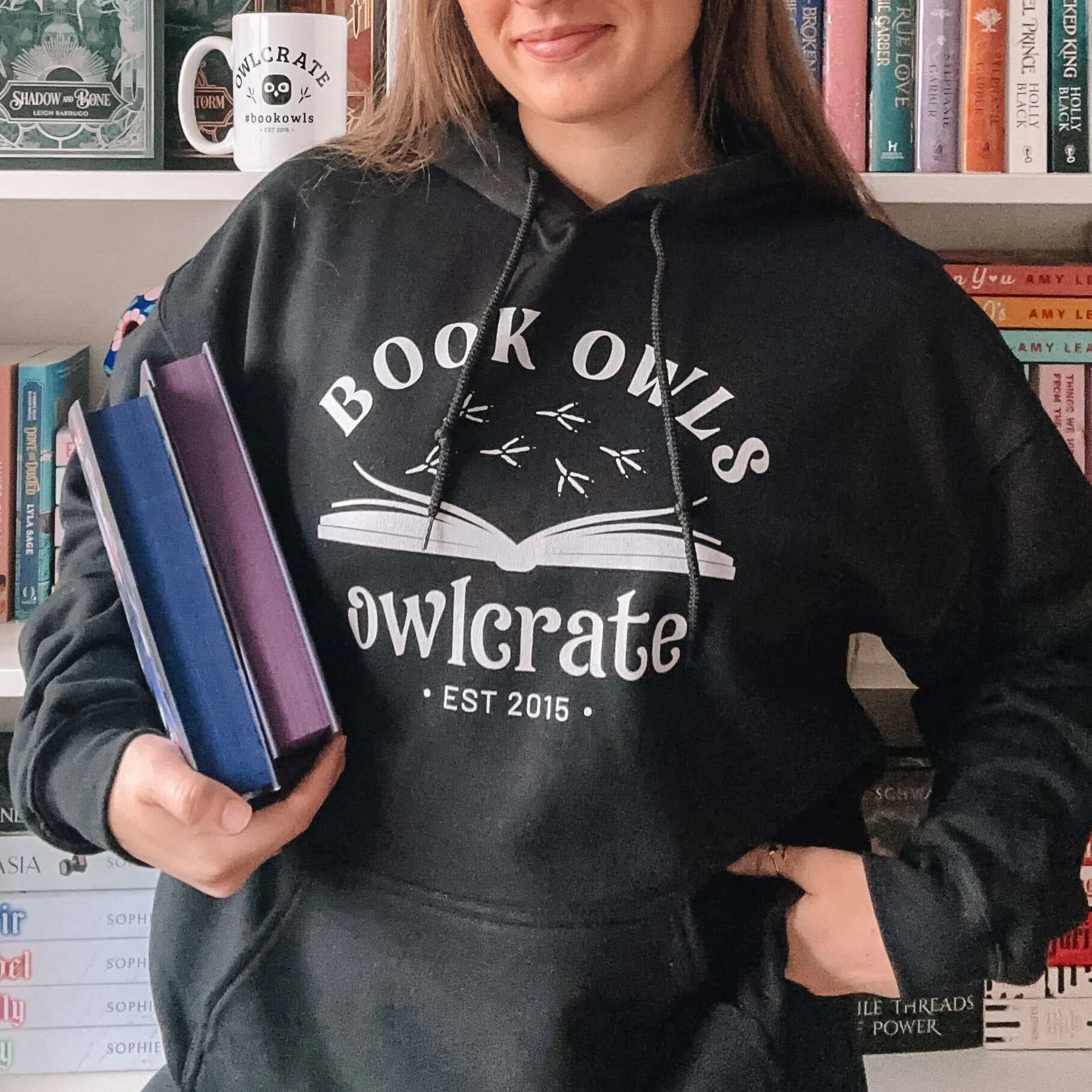 OwlCrate Established Hoodie — Black