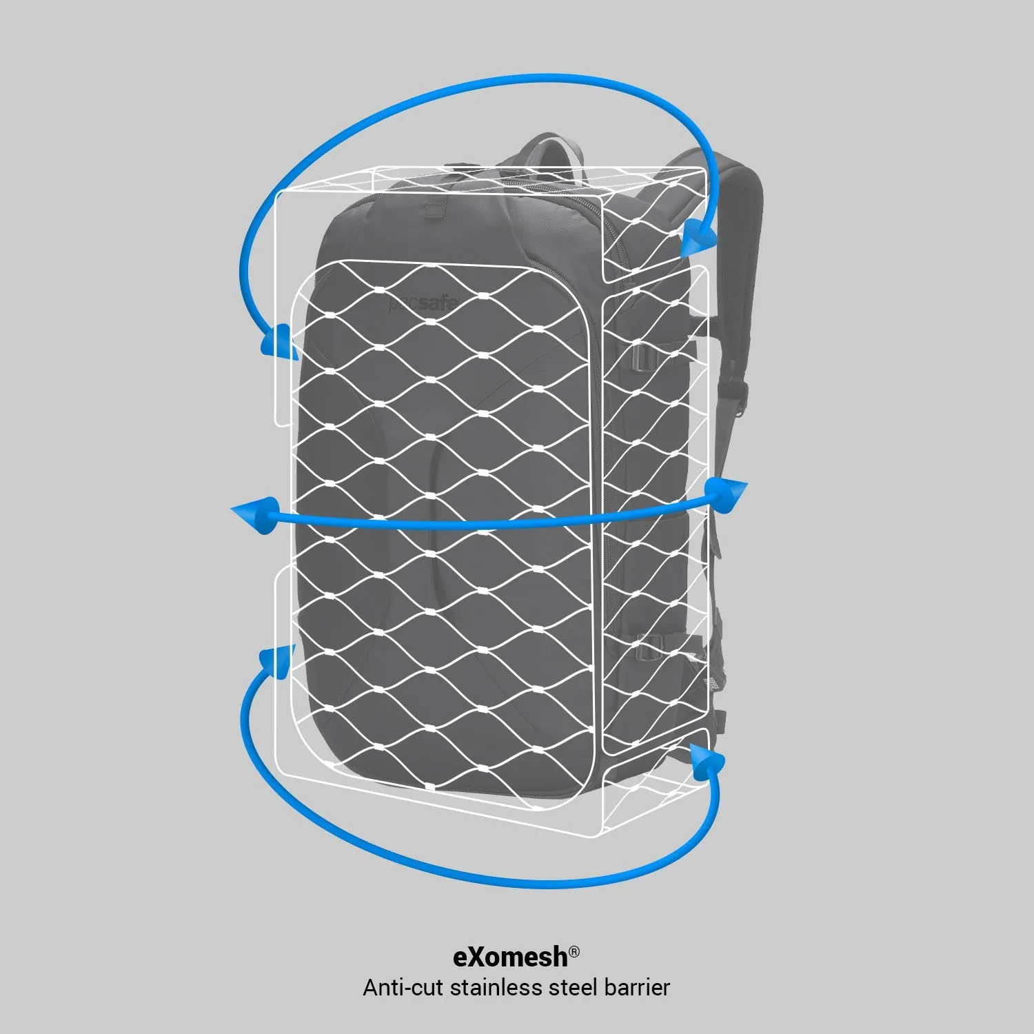 Pacsafe® EXP45 anti-theft carry-on travel pack