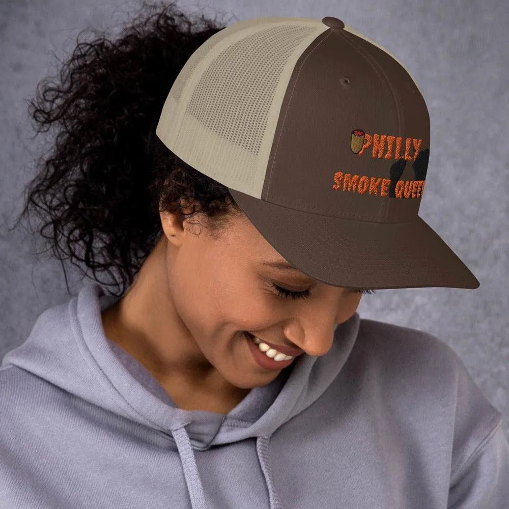 Philly Smoke Queen Trucker Cap