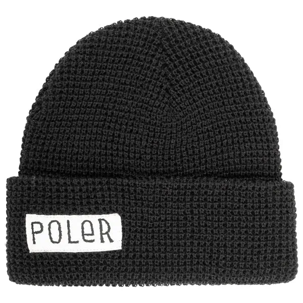 Poler Unisex Beanies - Workerman - Black