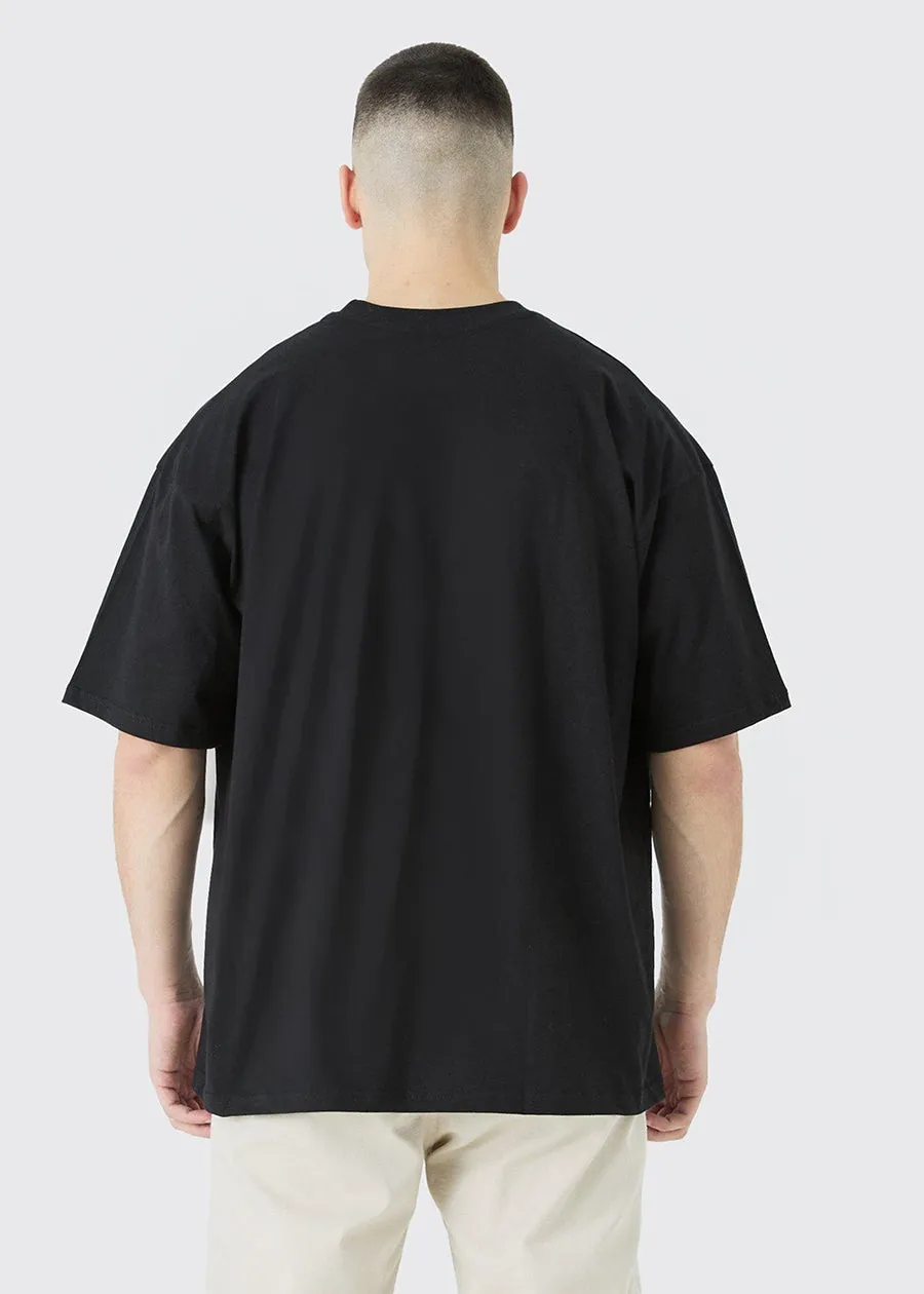 Post Malone Men Oversized T-Shirt - Black