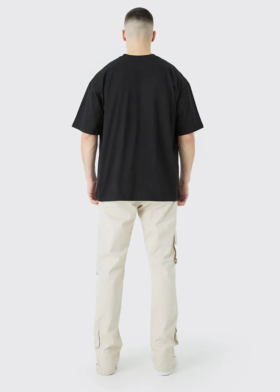 Post Malone Men Oversized T-Shirt - Black