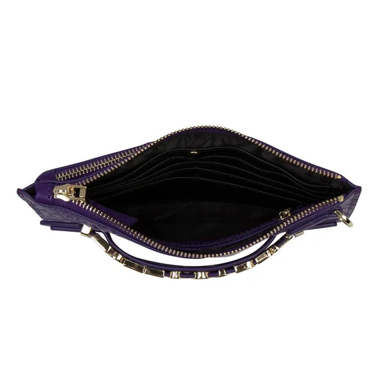 Purple Apollo 2 Clutch Purse