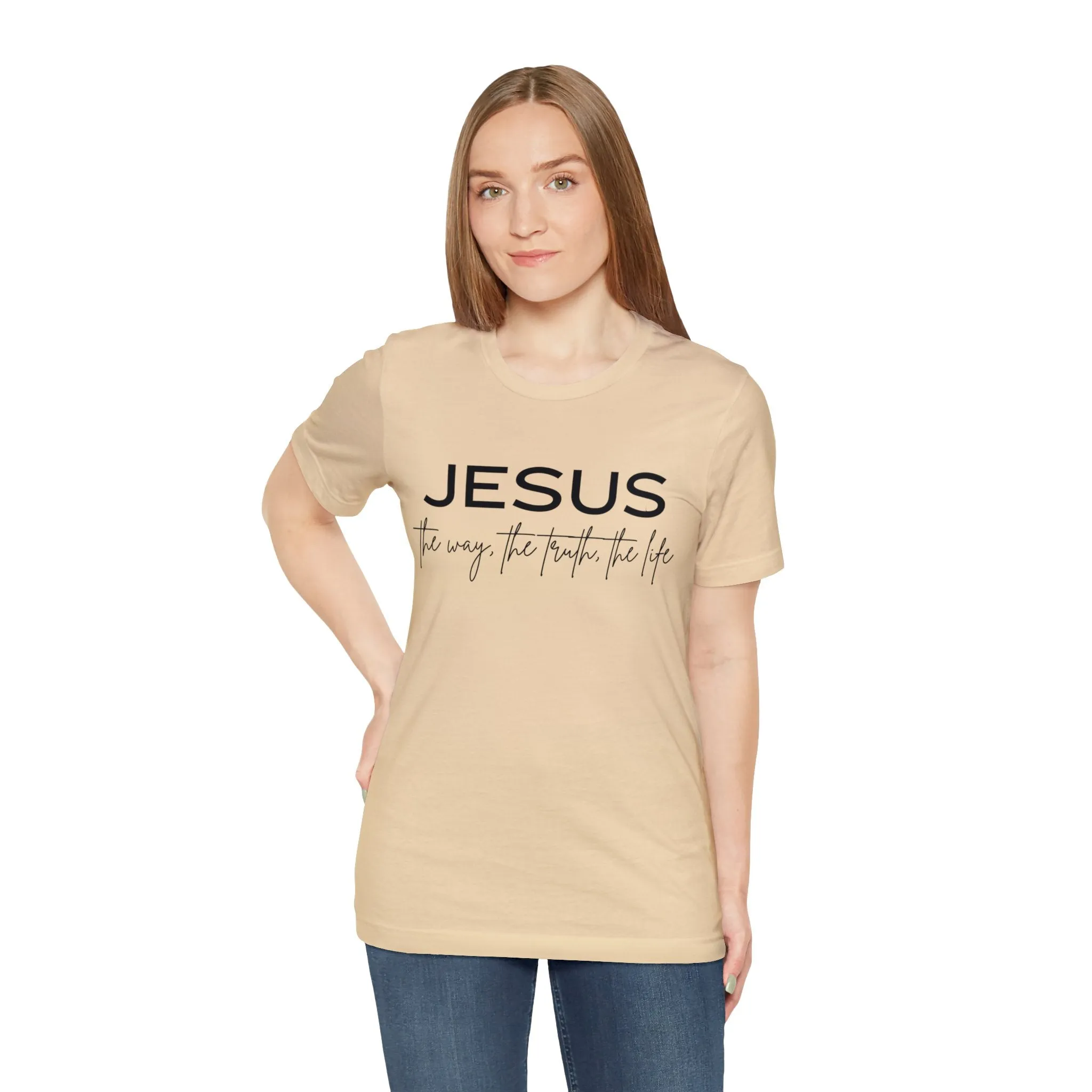 "Jesus" Unisex Jersey Short Sleeve Tee