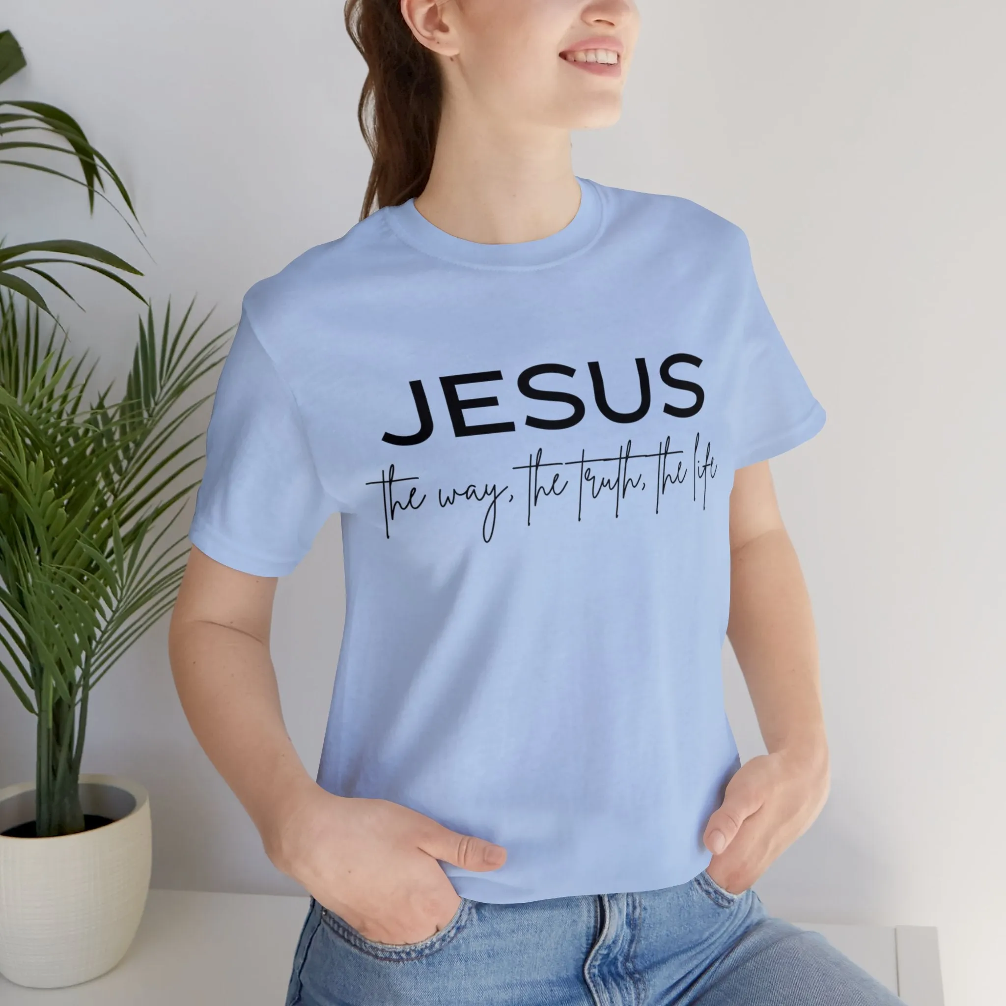 "Jesus" Unisex Jersey Short Sleeve Tee