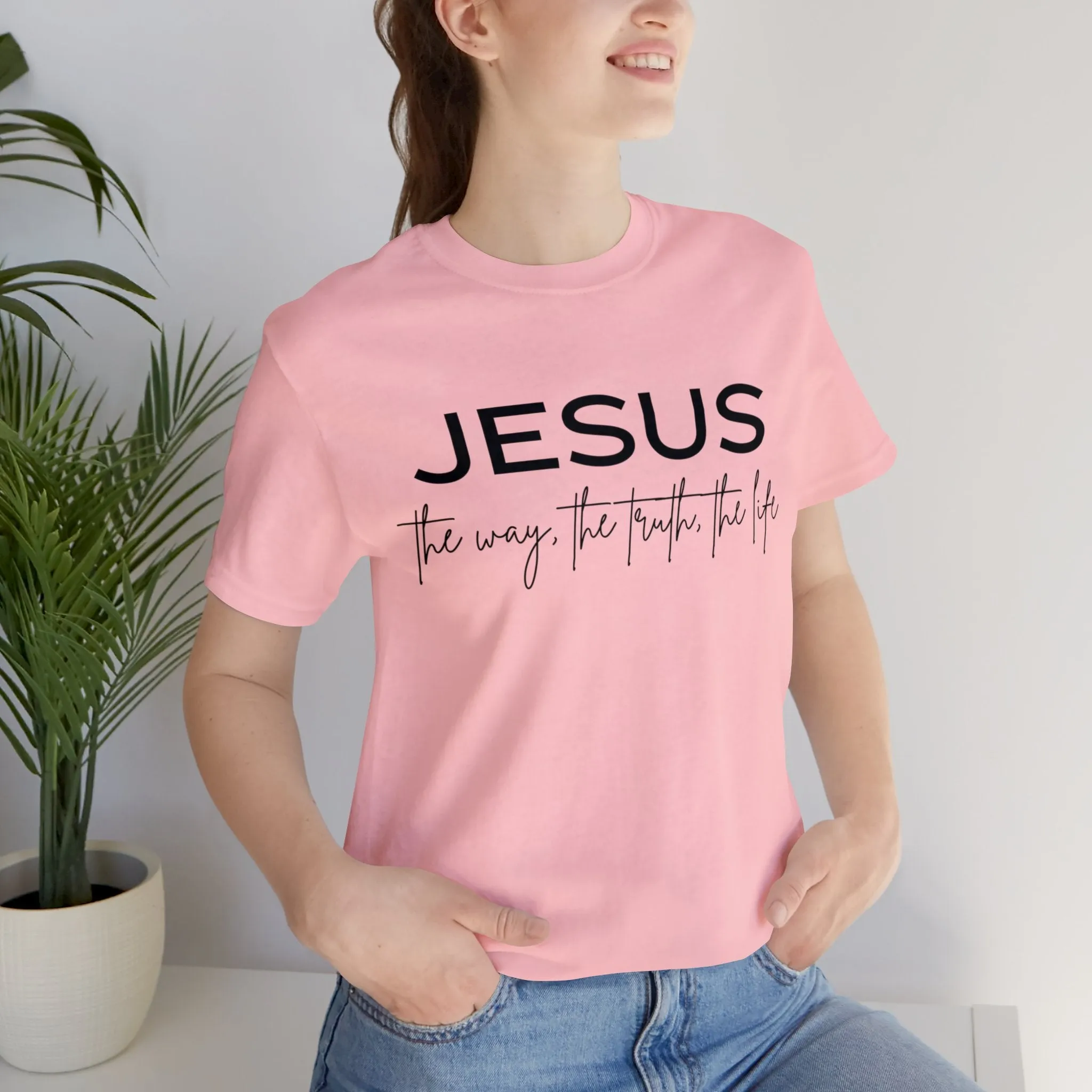 "Jesus" Unisex Jersey Short Sleeve Tee