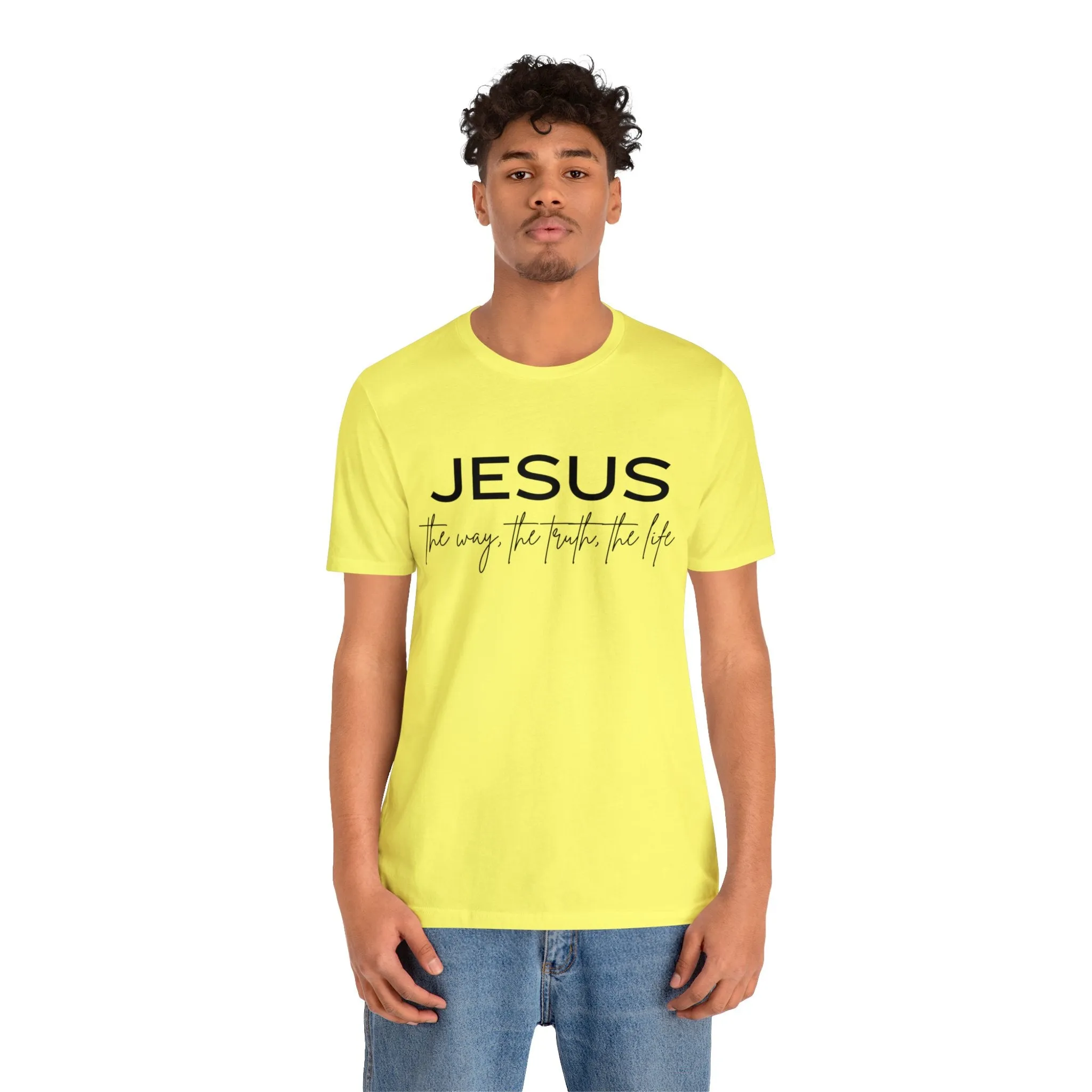 "Jesus" Unisex Jersey Short Sleeve Tee