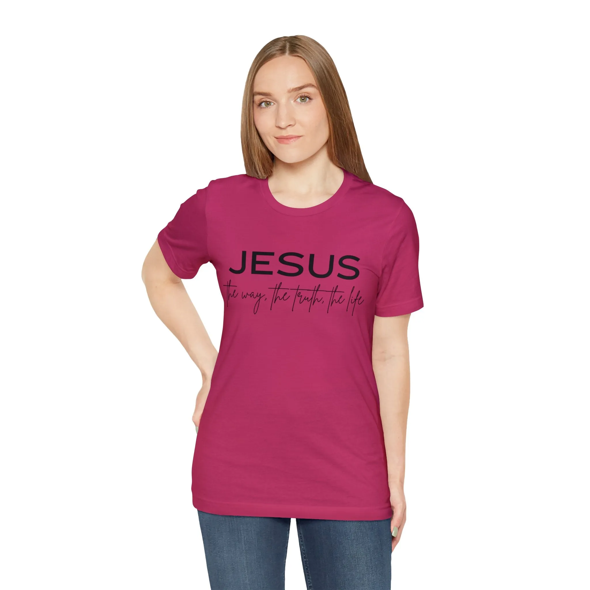 "Jesus" Unisex Jersey Short Sleeve Tee