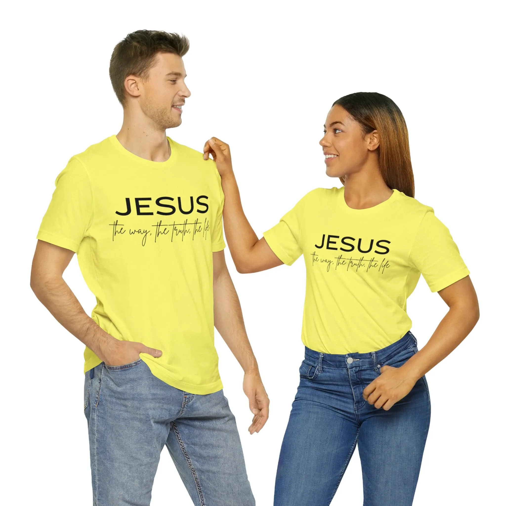 "Jesus" Unisex Jersey Short Sleeve Tee