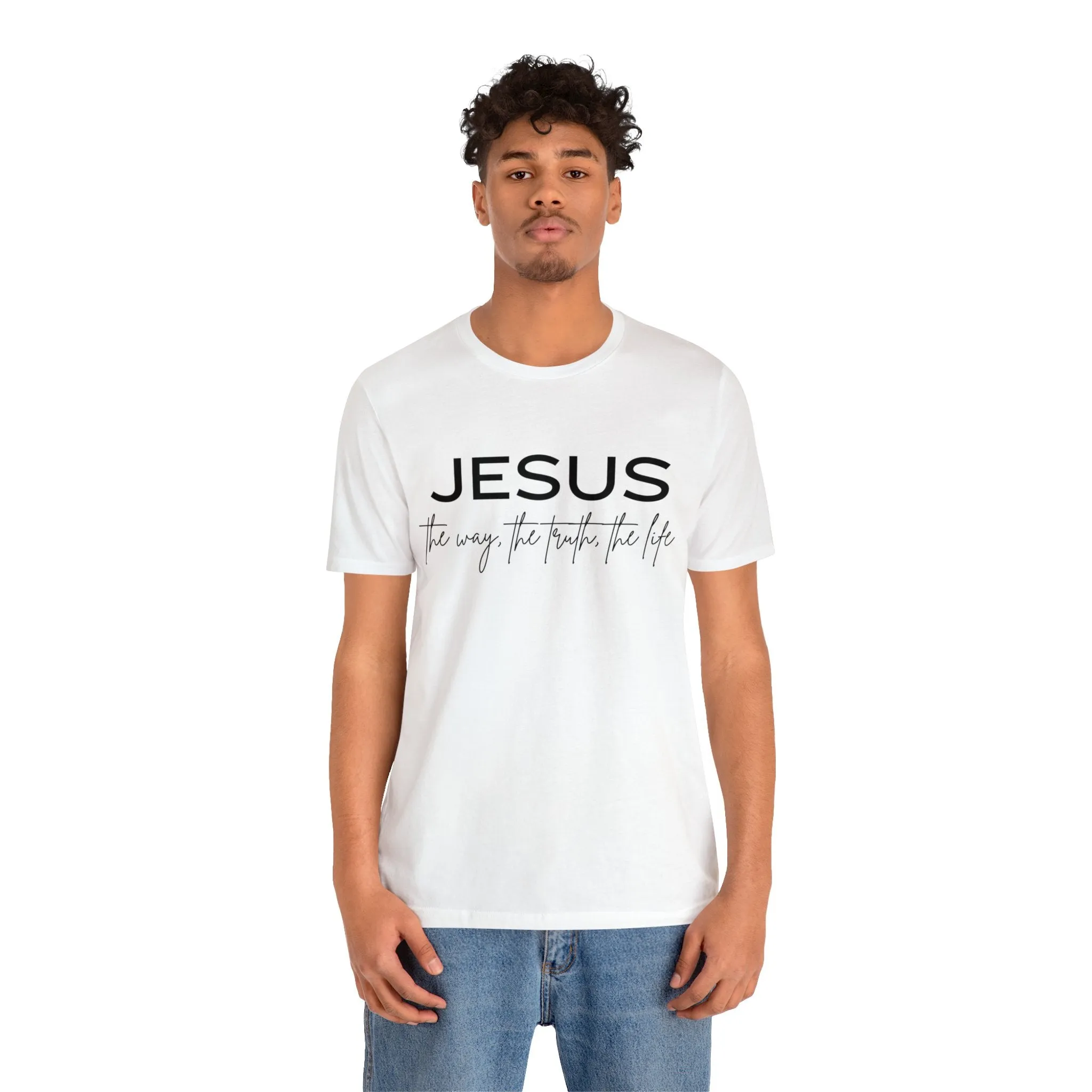 "Jesus" Unisex Jersey Short Sleeve Tee