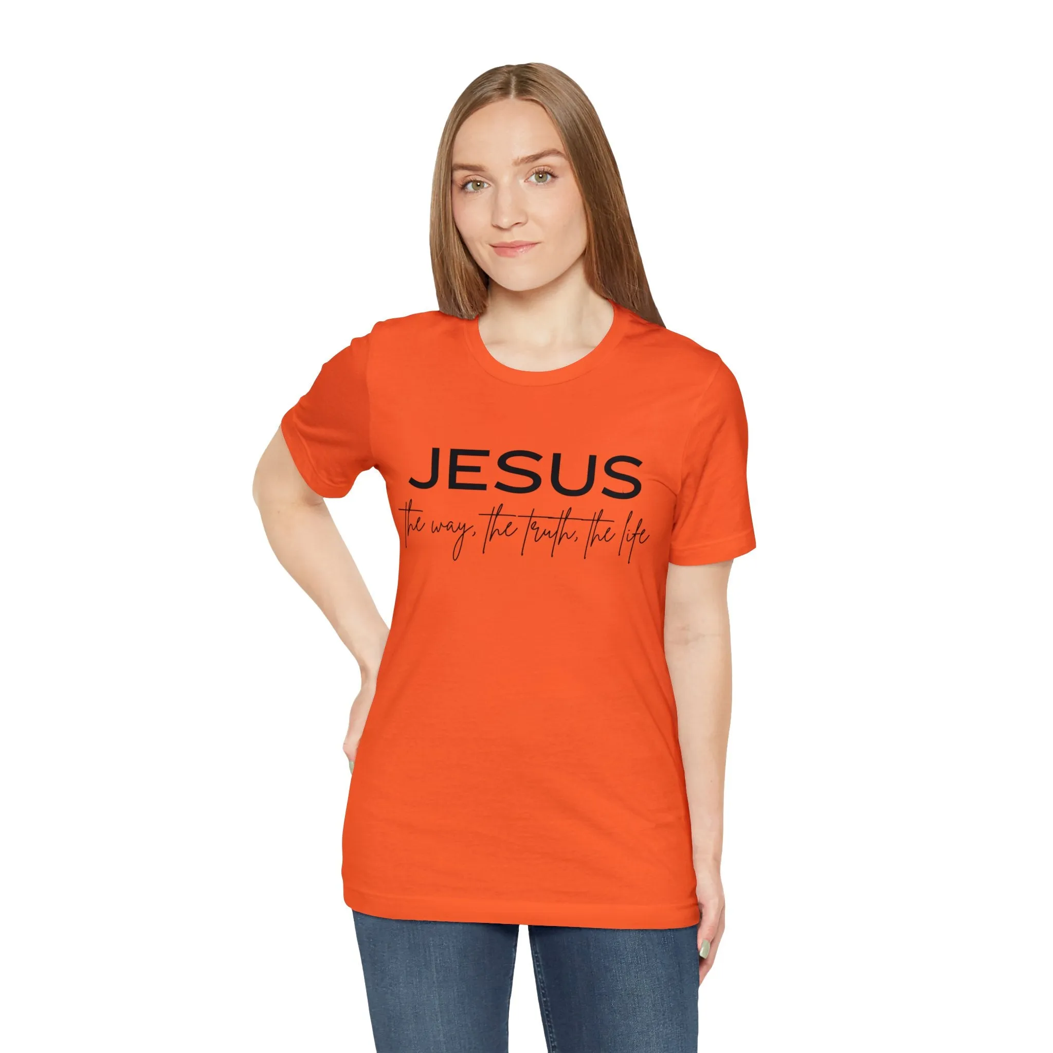 "Jesus" Unisex Jersey Short Sleeve Tee