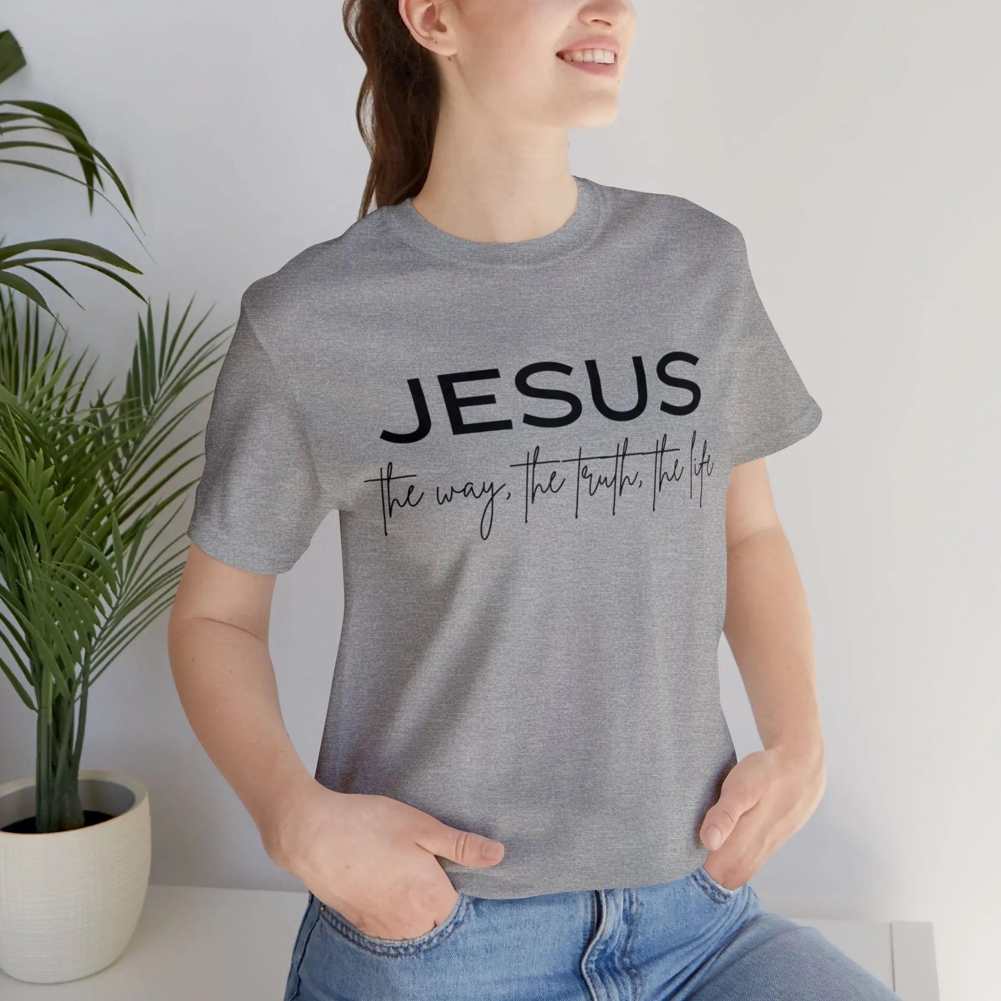 "Jesus" Unisex Jersey Short Sleeve Tee