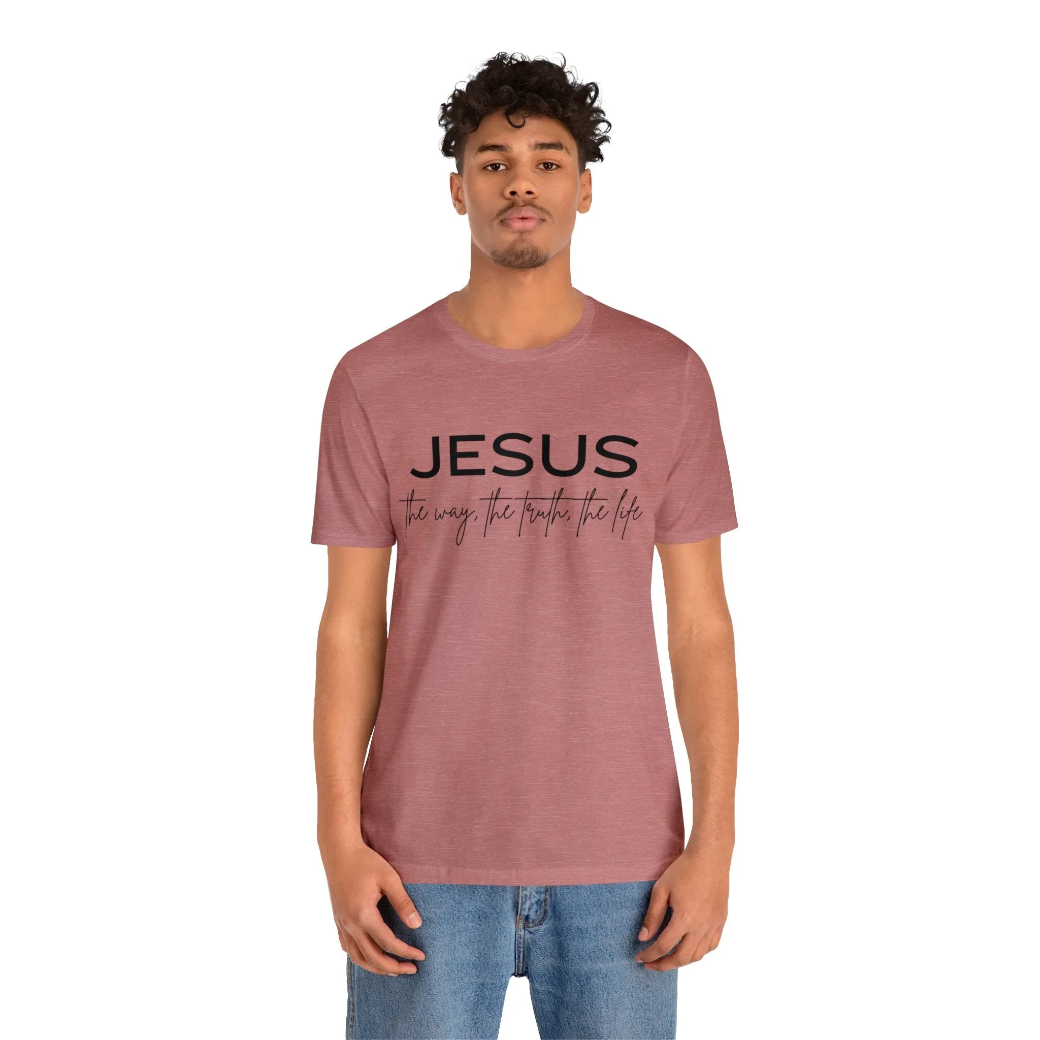 "Jesus" Unisex Jersey Short Sleeve Tee