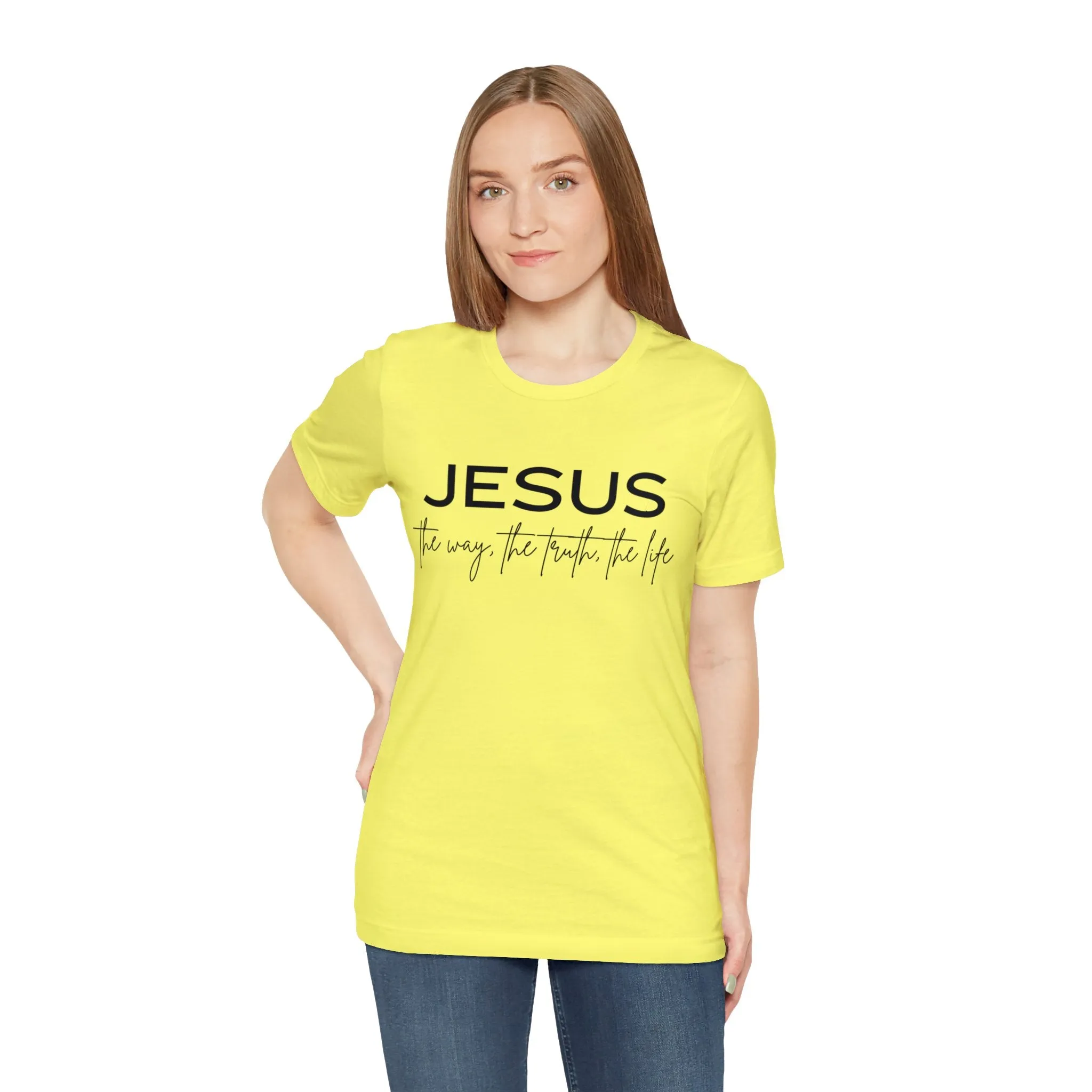 "Jesus" Unisex Jersey Short Sleeve Tee