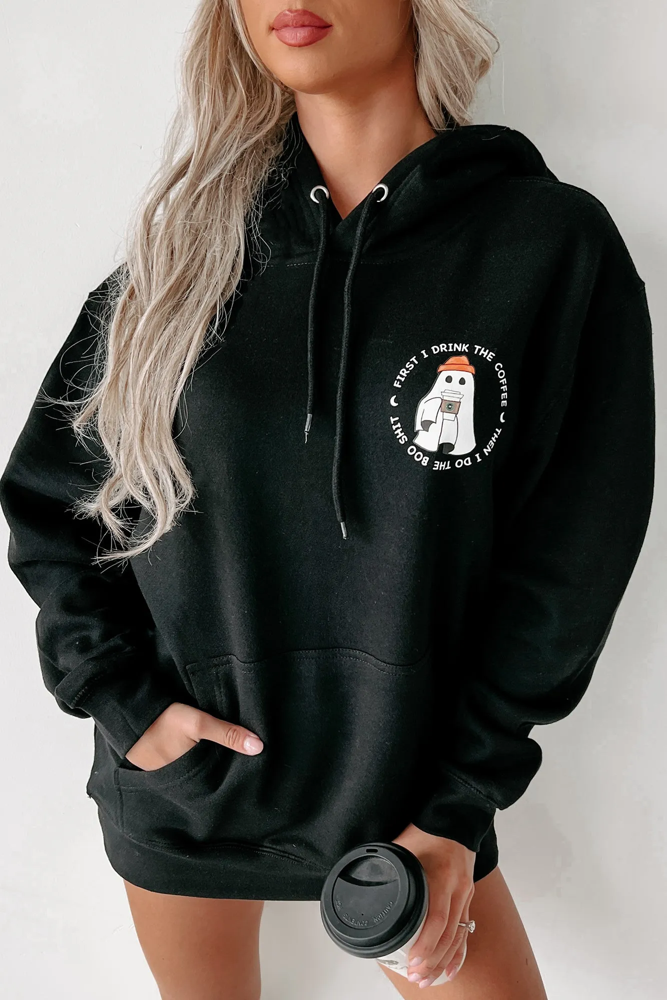 "Then I Do The Boo Shit" Graphic Hoodie (Black) - Print On Demand